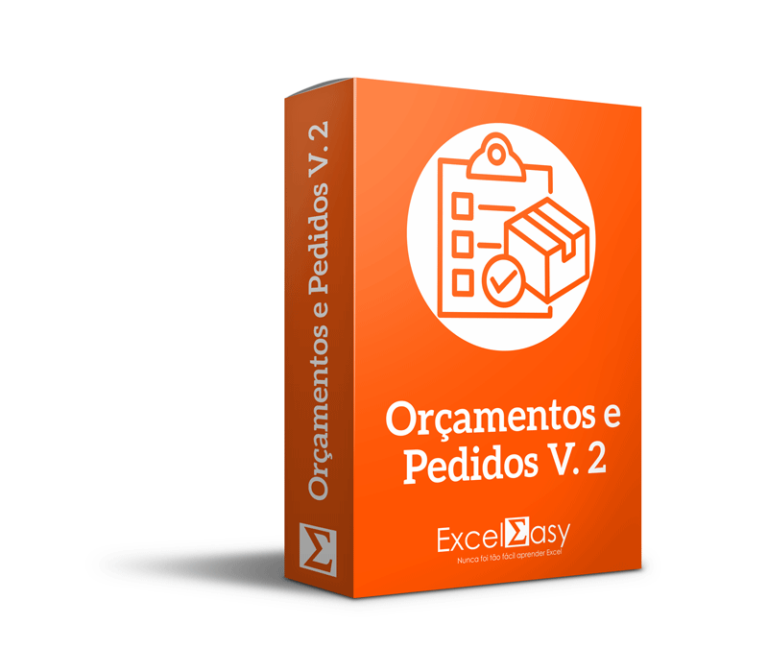 Planilha de Orçamentos e Pedidos V 2 Loja Excel Easy