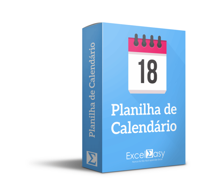 Planilha De Calend Rio No Excel Agenda E Compromissos Loja Excel Easy