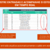 Planilha para controlar estoque