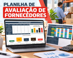 Planilha para avaliar fornecedores