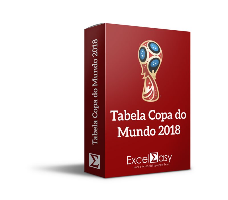 Tabelas Tabelinhas da Copa do Mundo 2018 Personalizadas