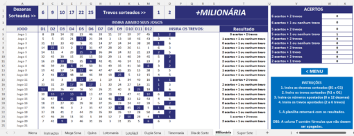 Planilha de Conferência de Apostas da Loteria - Imagem 10