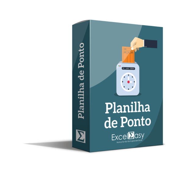 Planilha de Ponto e Controle de Horas - Loja Excel Easy