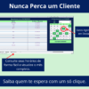 Modelo de planilha para agendamento de clientes no Excel