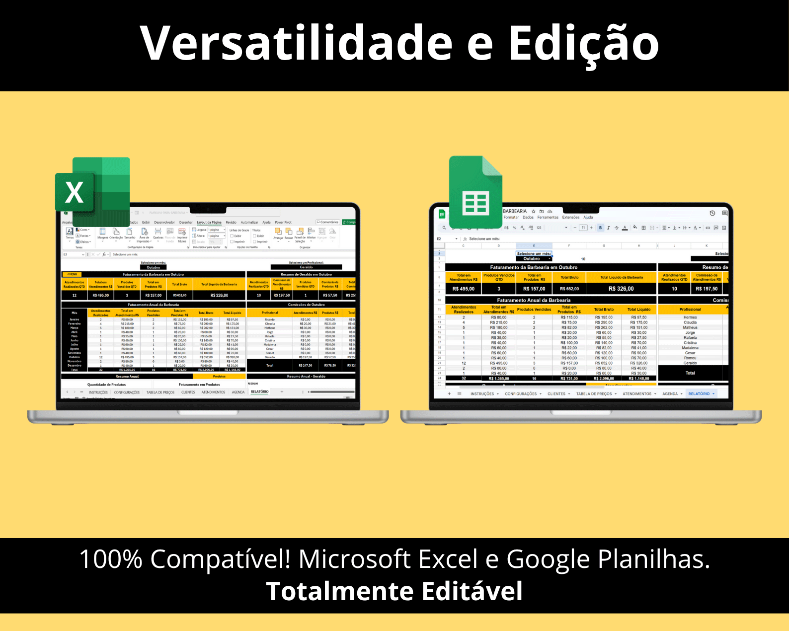 Planilha para Barbearia - Imagem 7