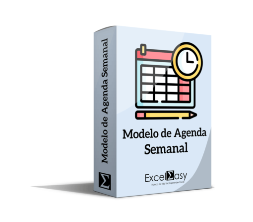 Modelo de Agenda Semanal no Excel