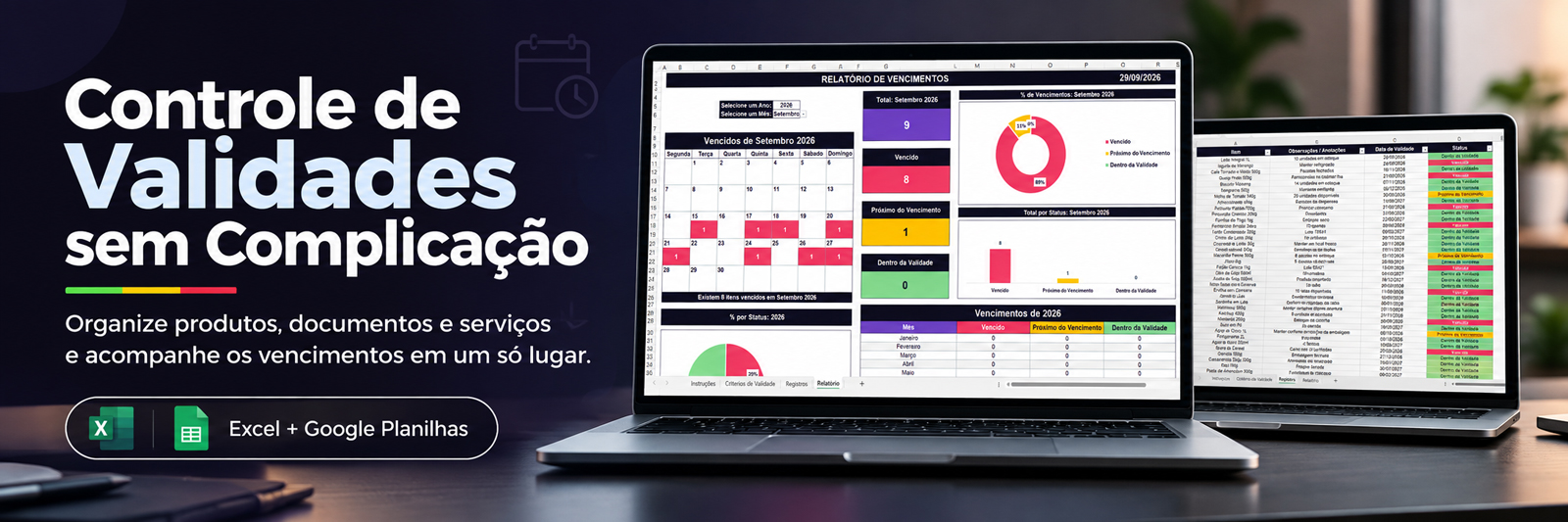 Planilha para Controle de Validades
