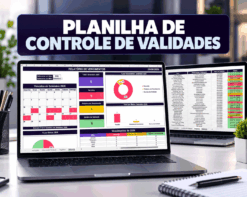 Controle de Validades em Excel