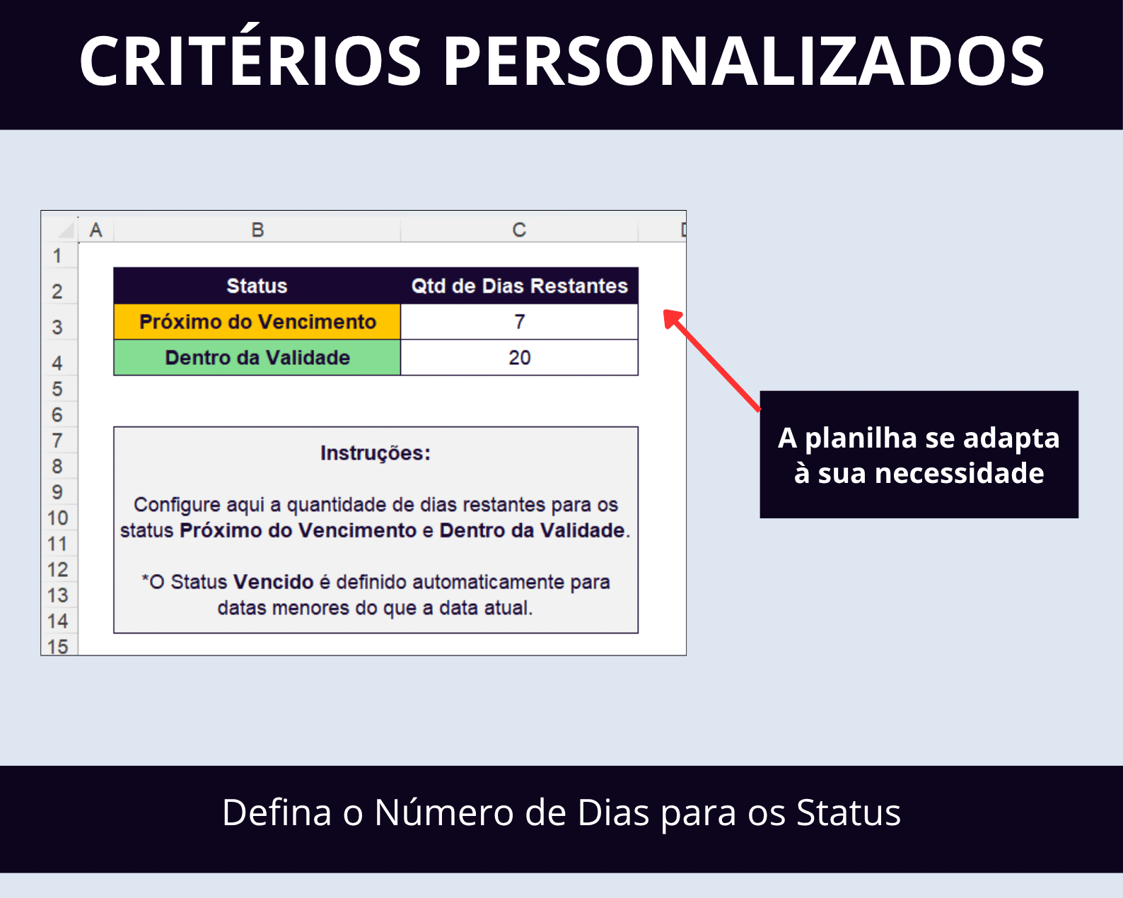 Planilha de Controle de Validades - Imagem 2