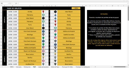 Bolão do Mundial de Clubes 2025 - Imagem 4