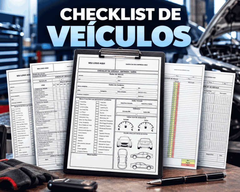 Modelos de Checklist de Veículos em Excel