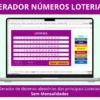 Planilha Gerador de Números da Loteria