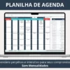 Planilha de Agenda | Calendário Dinâmico