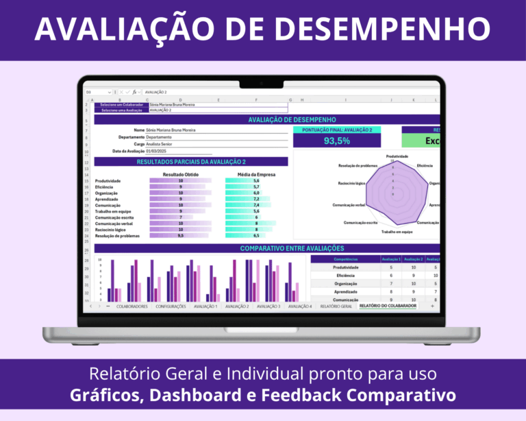 Planilha de Avaliação de Desempenho
