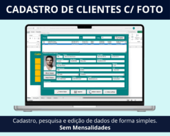 Planilha de Cadastro de Clientes com Foto