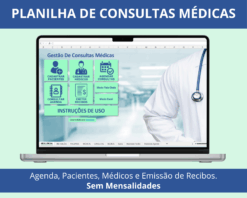 Planilha de Consultas Médicas