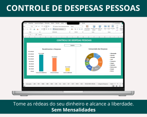 Planilha de Controle de Despesas Pessoais