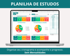 Planilha de Estudos Premium