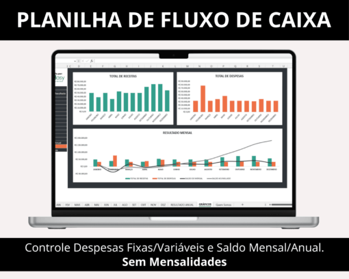 Planilha de Fluxo de Caixa