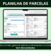 Planilha de Parcelas e Emissão de Carnês