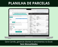 Planilha de Parcelas e Emissão de Carnês