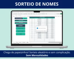 Planilha de Sorteio de Nomes