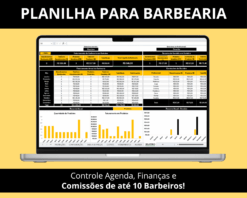 Planilha para Barbearia