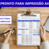 Modelo de Checklist de Vistoria de Imóvel pronto para Impressão A4