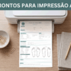 Ficha de anamnese pronta para impressão em formato A4